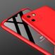 Пластиковая накладка GKK LikGus 360 градусов (opp) для Realme C11 (2020) Красный фото 6