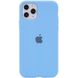 Уценка Чехол Silicone Case Full Protective (AA) для Apple iPhone 11 Pro (5.8") Эстетический дефект / Голубой / Cornflower фото 1