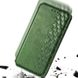 Кожаный чехол книжка GETMAN Cubic (PU) для Samsung Galaxy S20 FE Зеленый фото 2