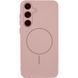 Чохол Silicone Cover Lakshmi Full Camera (AA) with Magnetic Fit для Samsung Galaxy S25 FE Рожевий / Pink Sand
