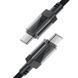 Дата кабель Acefast C12-03 Type-C to Type-C 60W (1.2m) Black фото 4
