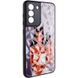 TPU+PC чохол Prisma Ladies для Samsung Galaxy S22 Black in White фото 1