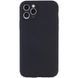 Чехол Silk Full Camera Protective (AA) NO LOGO для Apple iPhone 12 Pro (6.1") Черный / Black