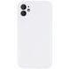 Чехол Silk Full Camera Protective (AA) NO LOGO для Apple iPhone 12 mini (5.4") Белый / White