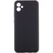 Чехол Silicone Cover Lakshmi Full Camera (AA) для Samsung Galaxy A06 Черный / Black фото 1