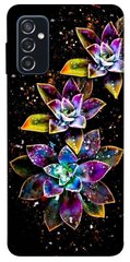 Чохол itsPrint Flowers on black для Samsung Galaxy M52