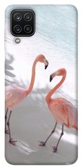 Чохол itsPrint Flamingos для Samsung Galaxy A12
