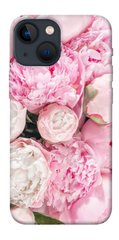 Чехол itsPrint Pink peonies для Apple iPhone 13 mini (5.4")