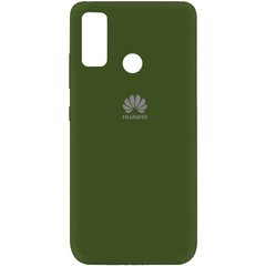 Чохол Silicone Cover My Color Full Protective (A) для Huawei P Smart (2020) Зелений / Forest green