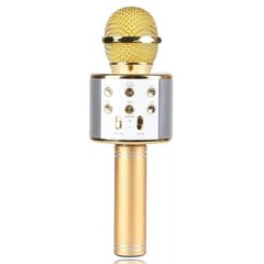Караоке Микрофон-колонка WS858 Rose Gold