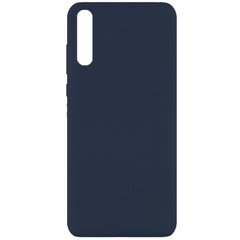 Чехол Silicone Cover Full without Logo (A) для Huawei Y8p (2020) / P Smart S Синий / Midnight blue