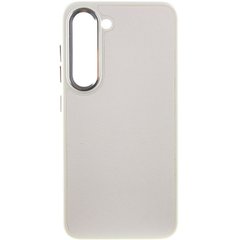 Шкіряний чохол Bonbon Leather Metal Style для Samsung Galaxy S23 Білий / White