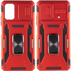 Ударопрочный чехол Camshield Army Ring для Xiaomi Poco F5 / Note 12 Turbo Красный / Red