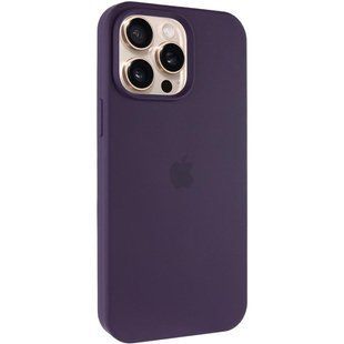 Чохол Silicone Case Full Protective (AA) для Apple iPhone 15 Pro Max (6.7") Фіолетовий / Elderberry