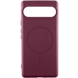 Чехол Silicone Cover Lakshmi (AA) with Magnetic Fit для Google Pixel 10 Pro XL Бордовый / Marsala