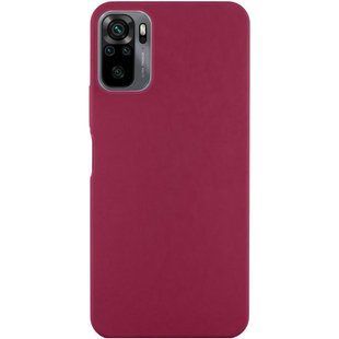 Чехол Silicone Cover Ummi Lakshmi (AA) для Xiaomi Redmi Note 10 / Note 10s / Poco M5s Бордовый / Marsala