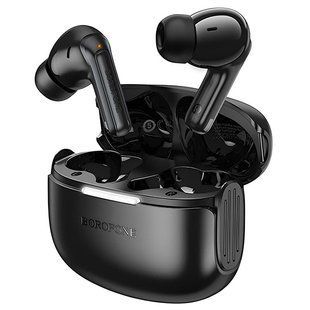 Беспроводные TWS наушники Borofone FQ9 Plus Peaceful ANC+ENC Black