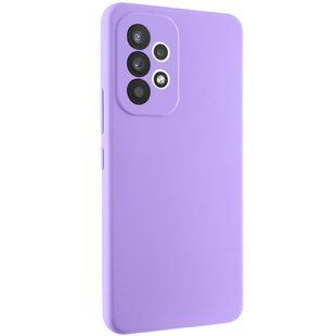 Чехол Silicone Cover Lakshmi Full Camera (AAA) для Samsung Galaxy A52 4G / A52 5G / A52s Сиреневый / Dasheen