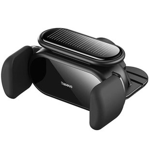 Автодержатель Baseus Steel Cannon pro Solar Electric Car Mount (SUGP010001) Black