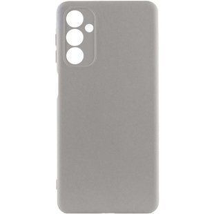 Чохол TPU GETMAN Liquid Silk Full Camera для Samsung Galaxy A14 4G/5G Сірий / Lavender