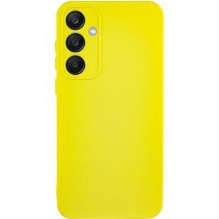 Чохол TPU GETMAN Liquid Silk Full Camera для Samsung Galaxy S24+ Жовтий / Flash