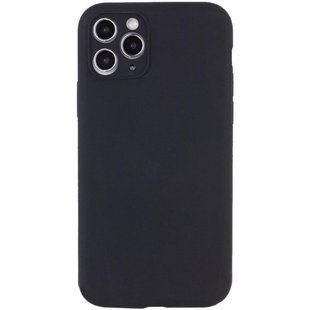 Чехол Silicone Case Full Camera Protective (AA) NO LOGO для Apple iPhone 12 Pro Max (6.7") Черный / Black