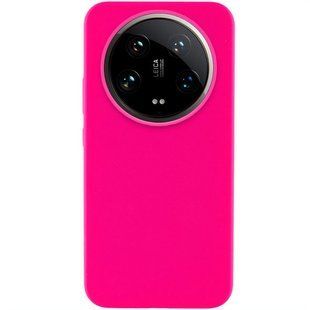 Чехол Silicone Cover Lakshmi (AAA) для Xiaomi 14 Ultra Розовый / Barbie pink
