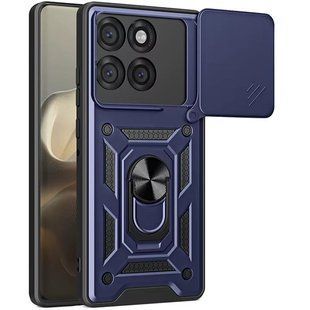 Чохол Ummi Camshield Serge Ring для Motorola Moto G56 5G Синій / Navy