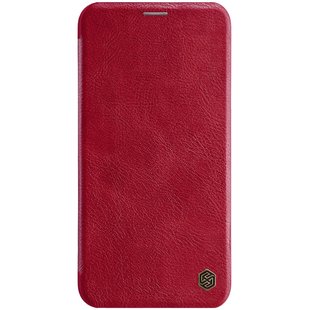 Кожаный чехол (книжка) Nillkin Qin Series для Apple iPhone 11 Pro (5.8") Красный