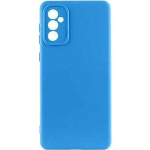 Чехол TPU GETMAN Liquid Silk Full Camera для Samsung Galaxy A36 5G Синий / Royal blue