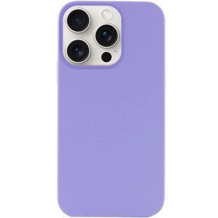 Чехол Silk (AA) NO LOGO with Magnetic Fit для Apple iPhone 15 Pro (6.1") Сиреневый / Dasheen