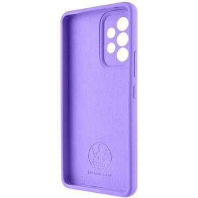 Чехол Silicone Cover Lakshmi Full Camera (AAA) для Samsung Galaxy A52 4G / A52 5G / A52s Сиреневый / Dasheen