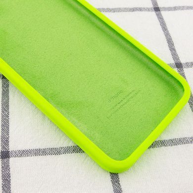 Чехол Silk Square Full Camera Protective (AA) NO LOGO для Apple iPhone 11 Pro Max (6.5") Салатовый / Neon green
