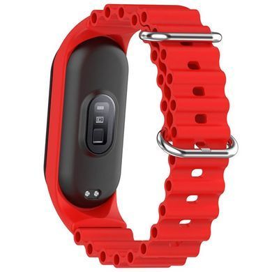Ремешок Ocean Band для Xiaomi Mi Band 7/6/5/4/3 Красный / Red