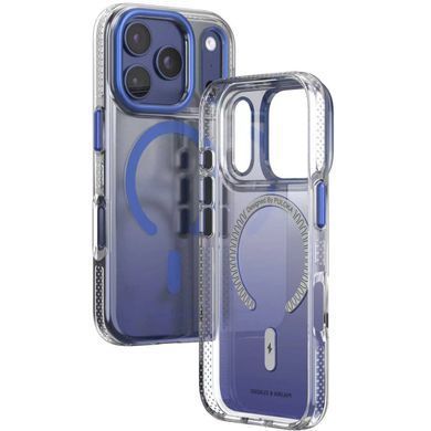 Чехол TPU+PC Puloka Resplendent with Magnetic Fit для Apple iPhone 17 Pro Max (6.9") Blue
