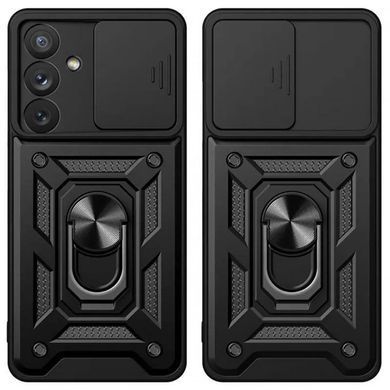 Чехол Ummi Camshield Serge Ring для Samsung Galaxy S24 FE Черный / Black