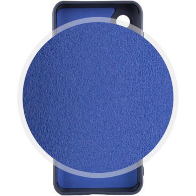 Чехол Silicone Cover Lakshmi Full Camera (A) для Samsung Galaxy A03 Core Синий / Midnight Blue
