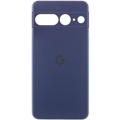 Чохол Silicone Cover Lakshmi Full Camera (AAA) with Logo для Google Pixel 9a Темно-синій / Midnight blue