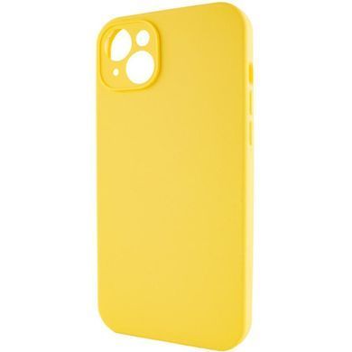 Чехол Silk Full Camera Protective (AA) NO LOGO для Apple iPhone 15 (6.1") Желтый / Yellow