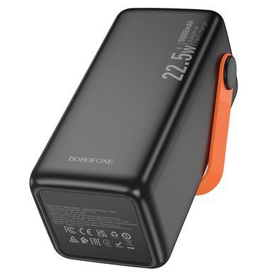 Портативное ЗУ Power Bank Borofone BJ66A Magnifico 22.5W+PD20W 50000 mAh Black