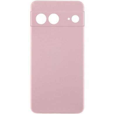 Чохол Silicone Cover Ummi Lakshmi Full Camera (AA) для Google Pixel 7 Рожевий / Pink Sand