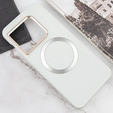 TPU чохол Bonbon Metal Style with MagSafe для OnePlus 10 Pro Білий / White