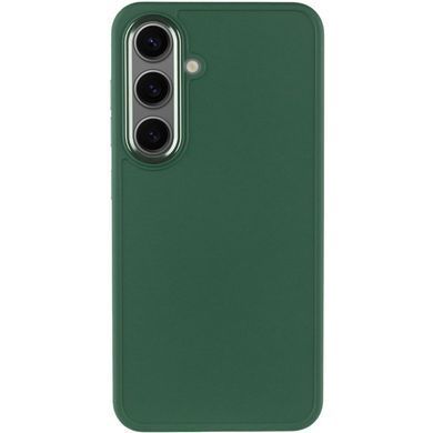 TPU чехол Bonbon Metal Style для Samsung Galaxy S23+ Зеленый / Army green