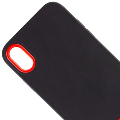 Чохол TPU+PC Bichromatic для Apple iPhone X / XS (5.8") Black / Red