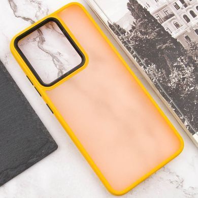 Чехол TPU+PC Lyon Frosted для Xiaomi Redmi 13C / Poco C65 Orange