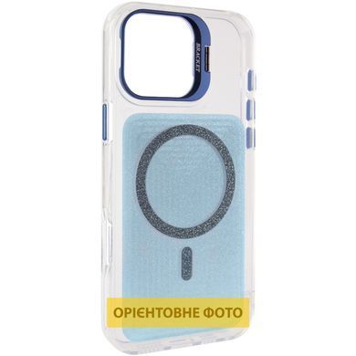 Чохол TPU+PC Jewel Sparkle with Magnetic Fit для Apple iPhone 17 (6.3") Royal Blue