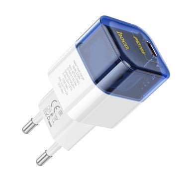 МЗП Hoco C125A Transparent 1C PD20W Transparent blue