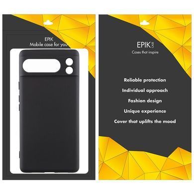 Чехол TPU Epik Black Full Camera для Google Pixel 8 Pro Черный