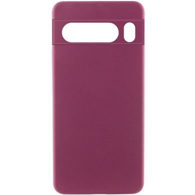 Чохол Silicone Cover Lakshmi Full Camera (AAA) для Google Pixel 9 Pro XL Бордовий / Plum