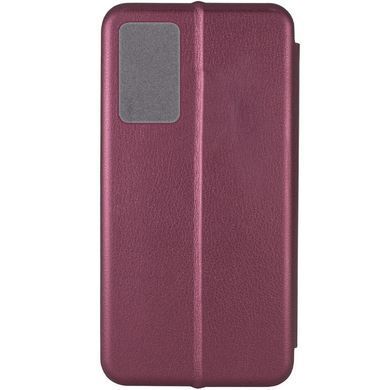 Шкіряний чохол-книжка Classy для Motorola Moto G55 5G Бордовий